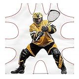 VUNGPO Lacrosse Goal Target, 6 x 6 Feet Lacrosse Shooting Target for Net, Lacrosse Training Equipment for Shooting Practice