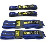 Bands Blood Flow Restriction Bands for Arms Legs & Glutes Extra Wide 2" Straps for Occlusion Training Quick-Release Elastic Strap Ideal for Muscle Growth Without Heavy Weights (4 Set)