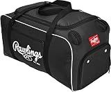 Rawlings | COVERT Duffle Equipment Bag | Baseball/Softball | Black