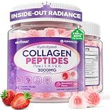 Collagen Gummies for Women & Men + Biotin for Hair, Skin & Nails, 60 Counts