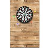 Hahafelt 36 x 24 x 0.5 Inch Felt Wood Grain Dart Board Wall Protectors Square Dart Board Backing Tiles Dartboard Backboard Cork Backboards Alternative (Burlywood,Brown)