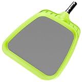 Sepetrel Pool Skimmer Net - Professional Heavy Duty Reinforced Frame Nylon Flat Leaf Rake Net,for Spa Pond Swimming Pool, Cleaning Supplies and Accessories, (Pole Not Included)