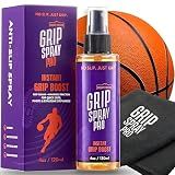 Grip Spray Pro 4oz – Sticky Grip for Basketball Shoes + Microfiber Towel