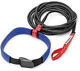 NZ Manufacturing StretchCordz Long Belt Slider Swim Resistance Belt Red 12-31 Lbs