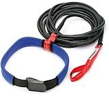 NZ Manufacturing StretchCordz Long Belt Slider Swim Resistance Belt Red 12-31 Lbs