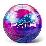Pyramid Path Bowling Ball (Pink/Blue/Teal, 10 LB)