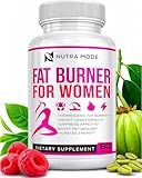 Thermogenic Fat Burner Weight Loss Diet Pills for Women - GLP-1 Support with Raspberry Ketones, Green Tea Extract, Green Coffee & Garcinia - Appetite Suppressant & Metabolism Booster 1 month 60 caps