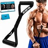 Bullworker ISO BOW Pro Pair Self Resistance Isometric Exercise Equipment, Stretching Strap with Handles, Portable Workout Equipment for Yoga, Pilates & Strength Training, Arms, Chest, and Back Workout Home Gym