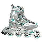 Roller Derby AERIO Q-60 Women's Inline Skates, Mint, Size 8