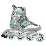 Roller Derby AERIO Q-60 Women's Inline Skates, Mint, Size 8