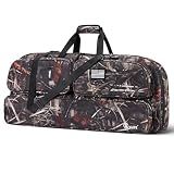 CVLIFE 37" Soft Compound Bow Case, Archery Bag for Bow Gear Storage