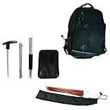 SPI, Off-Trail Snowmobile Kit - Back Pack - Avalanche Probe - Shovel - Saw
