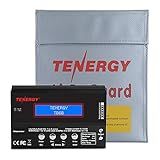 Tenergy 1S-6S Digital Battery Pack Charger for Li-Fe/Li-PO/NiCd/NiMH Packs Balance Charger Discharger w/Tamiya/JST/EC3/HiTec/Deans Connectors + Lipo Bag