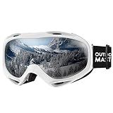 OutdoorMaster OTG Ski Goggles, Snowboard Goggles for Men, Women & Youth