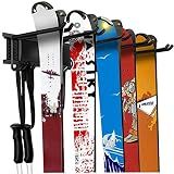WALMANN Garage Storage Organization System Ski Wall Rack Up to 10 Pairs