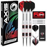 RED DRAGON Axis Series - 24g - Steel Tip Darts - 85% Tungsten