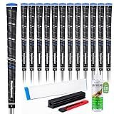 Goashpeaot Wrap Golf Grips 13 Pack with Golf Grip Kit ,Golf Club Grips Outstanding Tackiness and Advanced Surface Texture Enhances Control