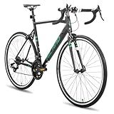 HH HILAND 700c Road Bike 14 Speed, Aluminum Frame Racing Bike, City Commuter Bicycle for Men Women