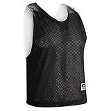CHAMPRO unisex adult Stick Lacrosse Jersey, Black, X-Large