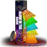 EAGLES LED Badminton Shuttlecocks - 5 Pack Lighting Birdies, Nylon Glow in The Dark Birdie Balls for Baseball Practice- Plastic Light Up Birdies for Outdoor Indoor Sports Activities
