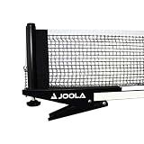 JOOLA Premium Inside Table Tennis Net and Post Set - Portable and Easy Setup 72" Regulation Size Ping Pong Spring Clamp Net, Black