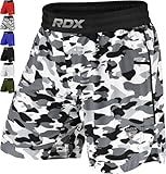RDX MMA Shorts for Training & Kickboxing – Fighting Shorts for Martial Arts, Cage Fight, Muay Thai, BJJ, Boxing, Grappling Camo