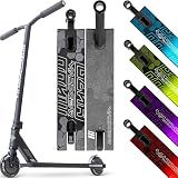 Madd Gear Pro Trick Stunt Scooter for Kids Ages 8-12 – Lightweight Durable 2 Wheel Freestyle Scooter for Skatepark and Street – Easy Assembly – MG3 (Black/Black)
