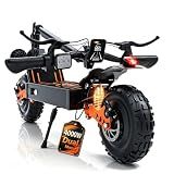 ASKGO Electric Scooter for Adults, 4000W Dual Peak Motor, 70 Miles Long Range, 37MPH Top Speed escooter with 48V 32Ah Battery, 11" Fat Tires, Foldable, Off Road Scooter for Commuting