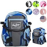 Rawlings | REMIX Backpack Equipment Bag | T-Ball & Youth Baseball / Softball | Royal