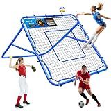 Volleyball Rebounder Net, Soccer Baseball Rebound Pitchback Net, 4x4ft Adjustable Target Practice Nets, Easy Setup Softball Bounce Back Trainer Equipment, Improve Sport Training Skills for Backyard