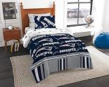 Northwest NFL New England Patriots Unisex-Adult Bed in a Bag Set, Queen, Rotary