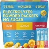 Keto Vitals Original Electrolytes Powder Packets | Keto Friendly Electrolyte Hydration Packs | Sugar Free Electrolytes | Energy Drink Mix | Zero Calorie Zero Carb (Original Assorted, 30 Count)