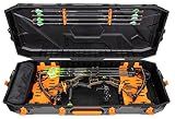 Flambeau Outdoors Formula Bow Case Foamless ABS System Fits 43" Bows, Black