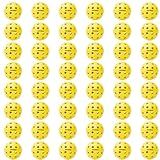 Navona 48 Pack Premium 40-Holes Outdoor Pickleball Balls, Meet USAPA Official Requirement, Perfectly Balanced, High Bounce True Flight, Durable Outdoor Pickleball Set