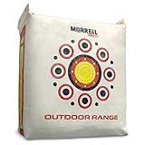 Morrell Outdoor Archery Bag Target w/ 2 Sides & 50 Bullseyes, Range Field Point, White - Bow and Arrow Accessories for Hunting, Compound Shooting and Practice