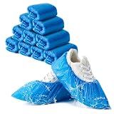 BOOMIBOO Shoe Covers Disposable Non Slip - Pack of 110 (55 Pairs), Premium Waterproof and Recyclable Shoe Booties Covers for Indoors, Fits Up To 11 US Men and 13 US Women Size