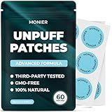 MONIER Unpuff Patches | with Dandelion & Ginger | Bloating, Water Retention & Digestion | 60 Days Supply