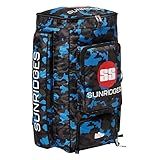 S S Cricket Kit Bag Camo Duffle (Blue)