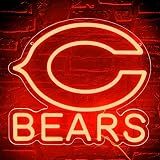 Football Neon Sign for Wall Decor Football Team LED Neon Light for Man Cave