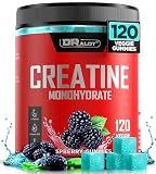Dralot Nutrition 99.99% Creatine Monohydrate Gummies More 15% Strength, 5X Energy, Muscle, Recovery, Pre-Workout Complex Creatine for Women & Men with 5000mg Creatine, L-Taurine, B12, Mg & K, 0 Sugar