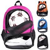Himal Outdoors Soccer Backpack, Separate Cleat Compartment