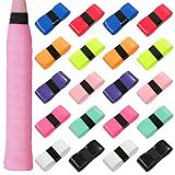 XIPEGPA 20 PCS Tennis Racket Grip Tape Badminton Racket Grip Tape for Tennis Badminton Squash Rackets