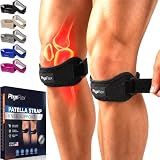 2 Pack Patellar Tendon Support Strap, Knee Brace, Knee Support, Pain Relief