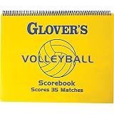 Glover's Scorebooks Volleyball Short Form Scorebook (35 Matches)