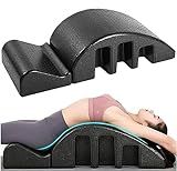 Pilates Spine Corrector Wedge, Detachable EPP Arc Foam Massage Table, Back Pain Relief, Balance Core Strengthening and Stretching