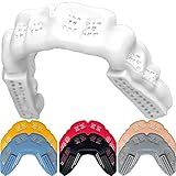 Bulletproof: World’s Thinnest Most Breathable Mouthguard is 3X Stronger! MMA Football Hockey Rugby Basketball Lacrosse BJJ Boxing Sports Mouth Guard Grinding Teeth. Men Women Adult Youth Kids Braces