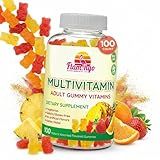 Flamingo Supplements Multivitamin Gummies | Vegan Friendly, Kosher Halal NO Gluten or Gelatin, no GMO| for Men, Women & Kids| 3 Natural Flavors | Vitamins C, B3, B12, Biotin, Zinc & More| 100 Gummies