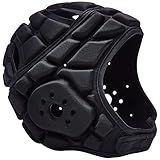 COOLOMG Soft Football Helmet 7v7 Soft Shell Rugby Flag Football Helmet Padded Headgear Soccer Goalie Goalkeeper Head Protector for Youth Kids