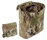 KRYDEX Molle Dump Pouch Roll-Up Drawstring Magazine Utility Pouch Folding Dump Bag (MC)