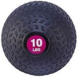 Fitvids Workout Exercise Fitness Weighted Medicine Ball and Slam Ball, 10 Pounds